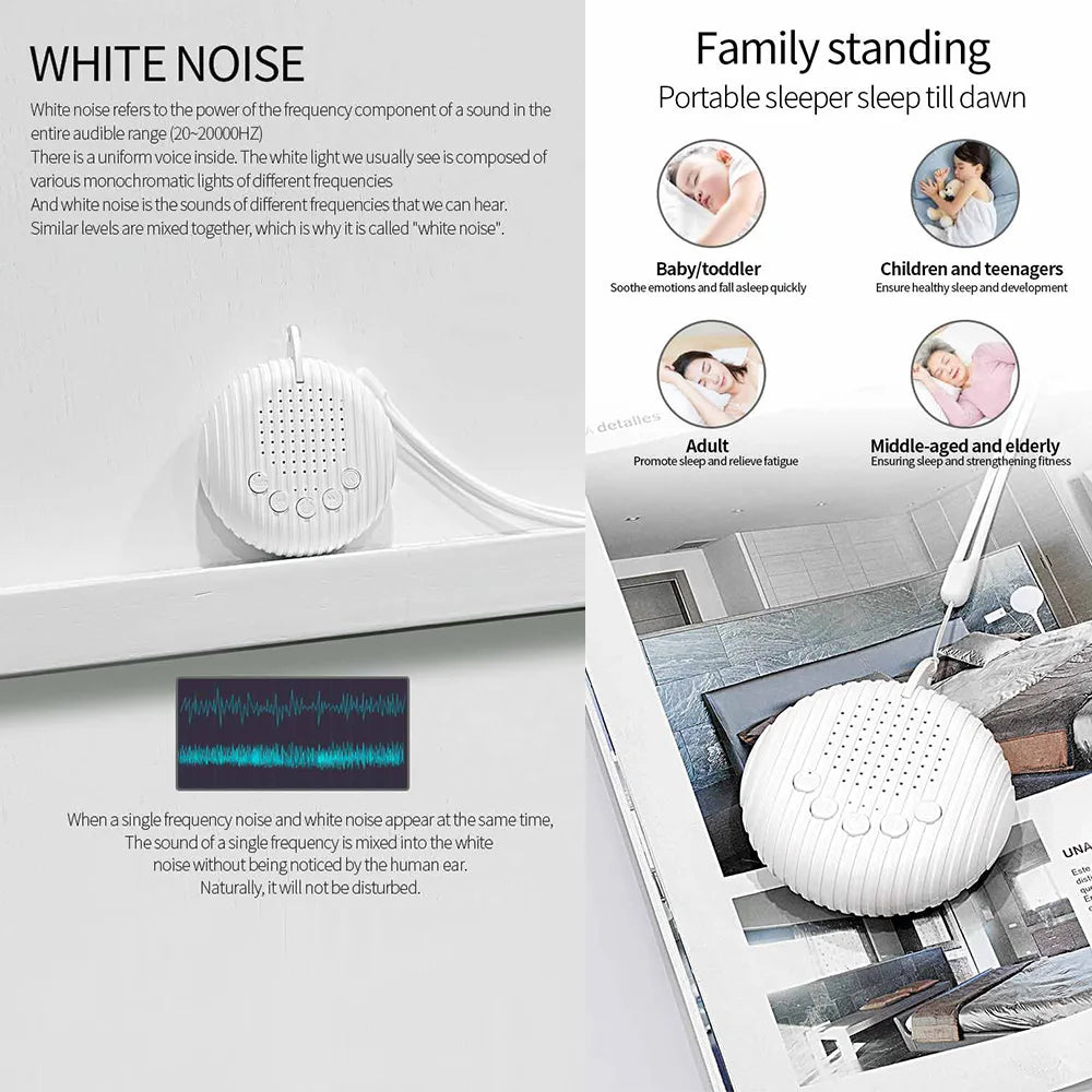 Portable Baby White Noise Machine