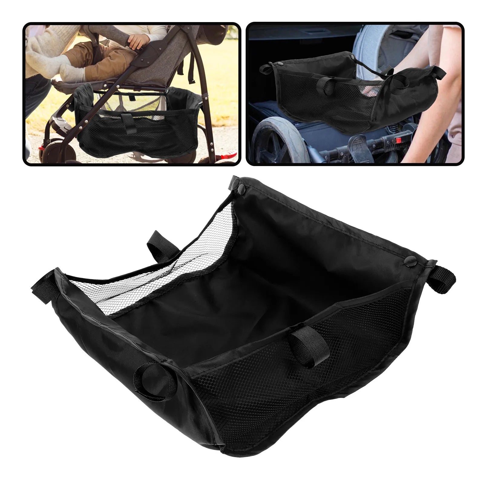 Stroller Storage Basket Organizer