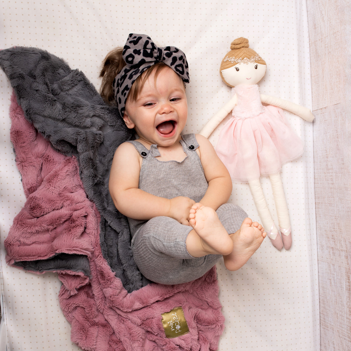 CozyCloud™ Plush Baby Blanket