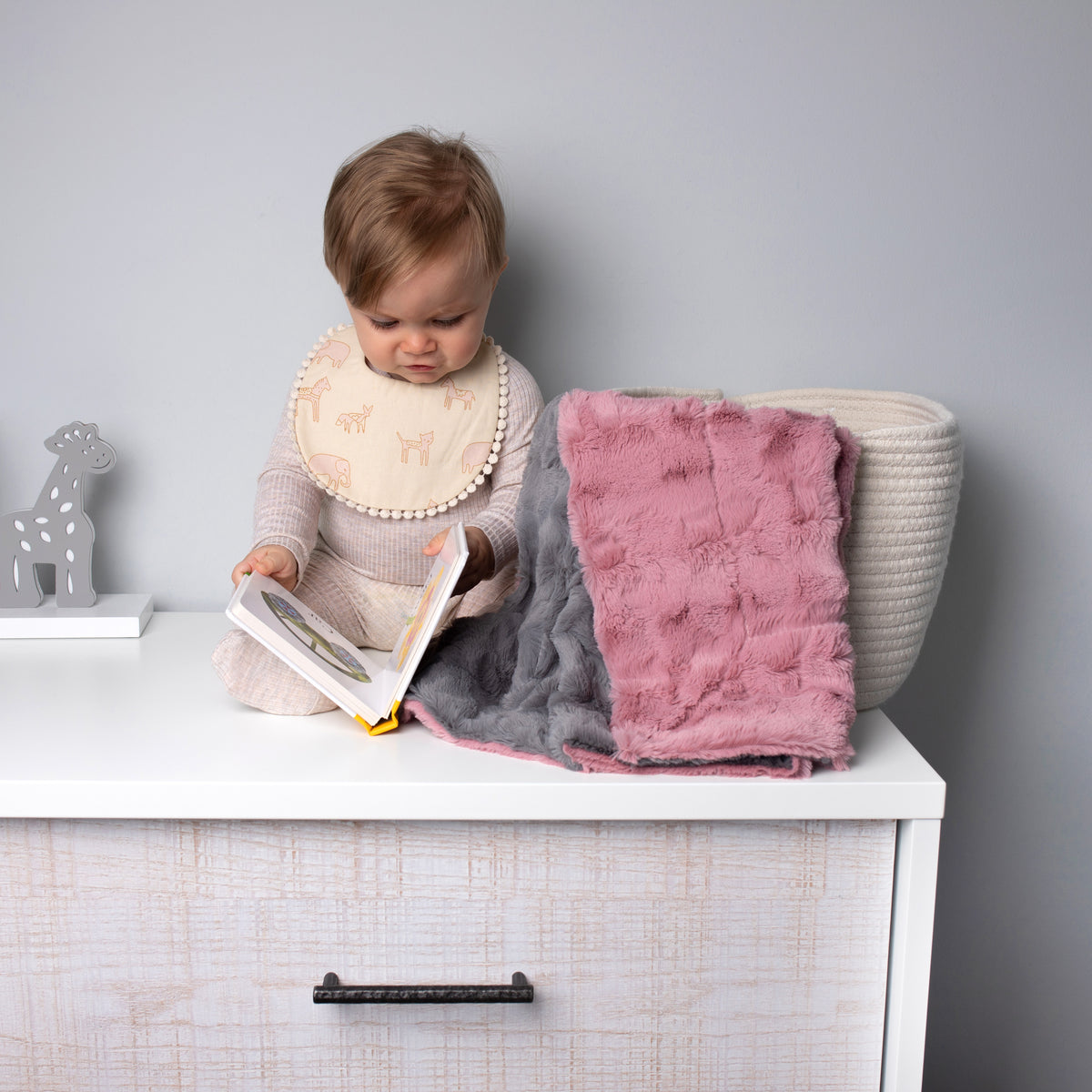 CozyCloud™ Plush Baby Blanket