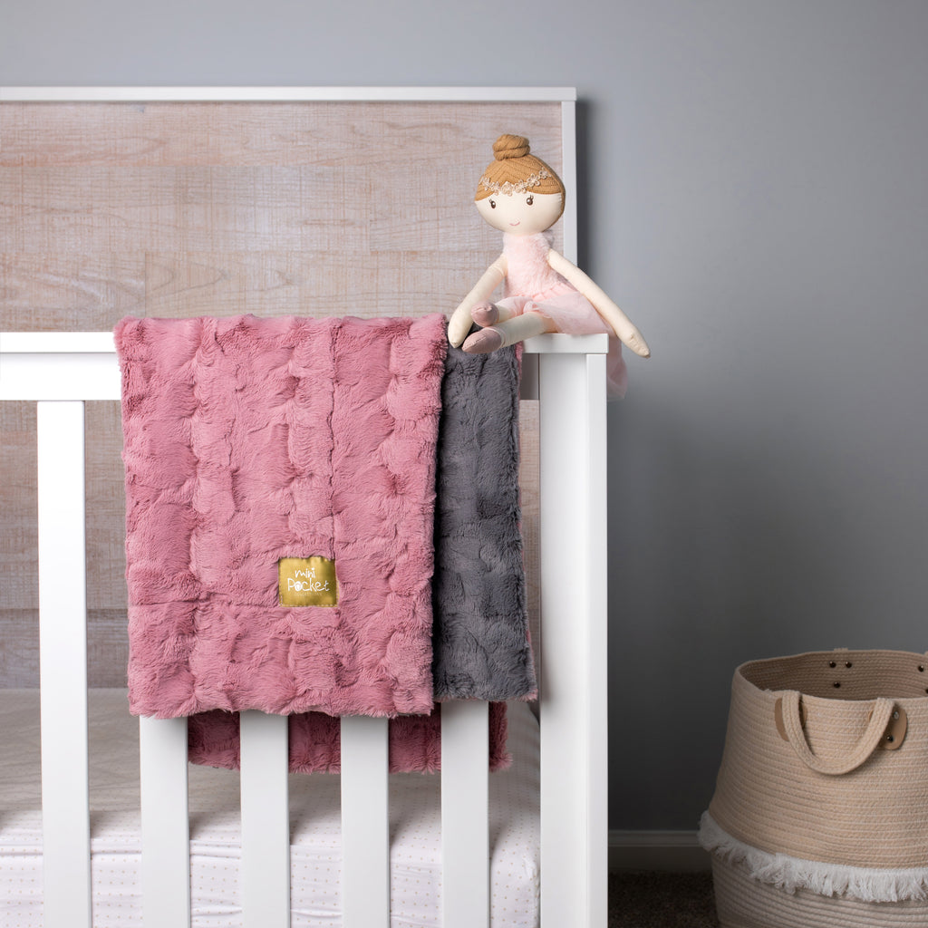 CozyCloud™ Plush Baby Blanket